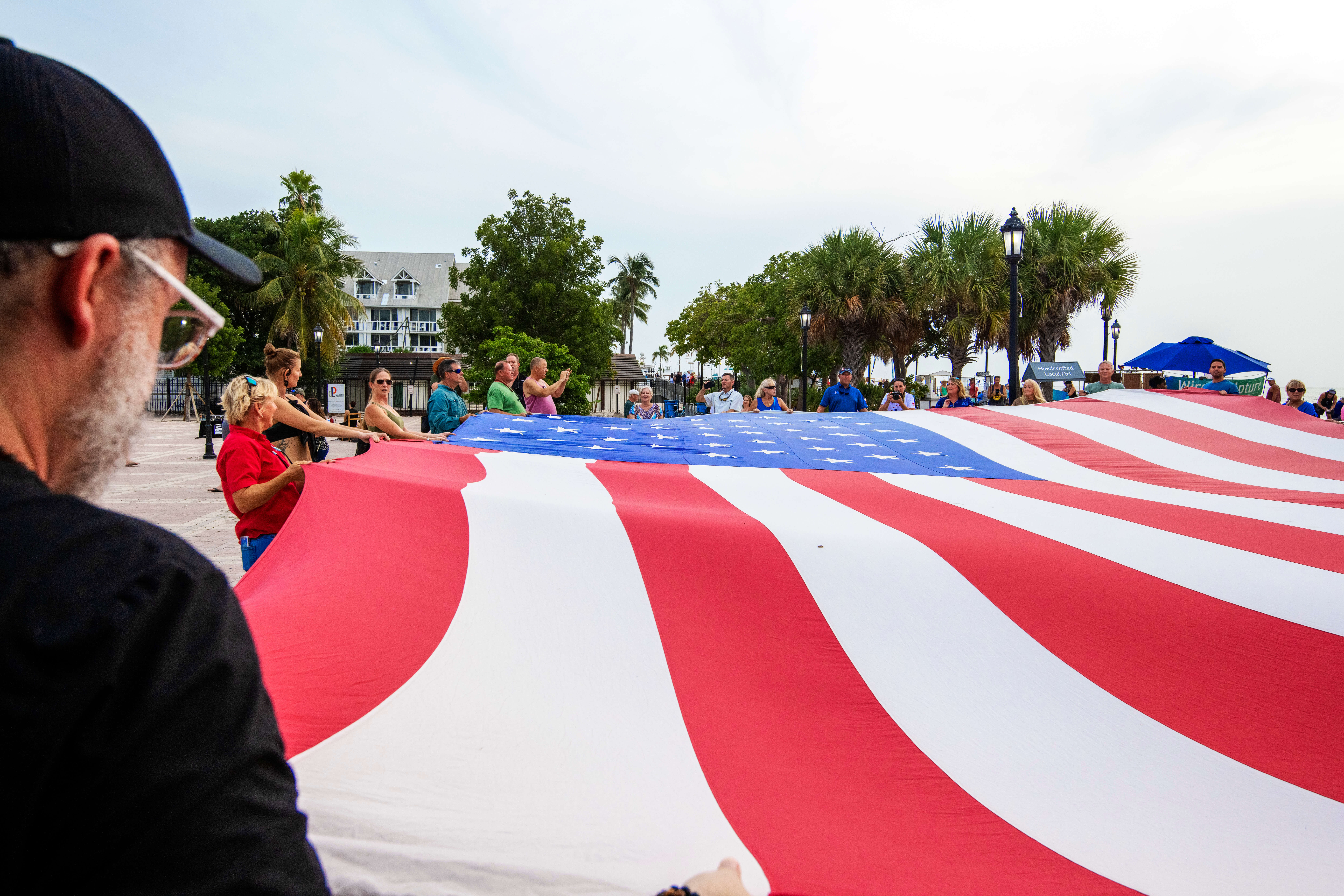 911 Flag Folding Ceremony for USS Vandenberg Key West FL